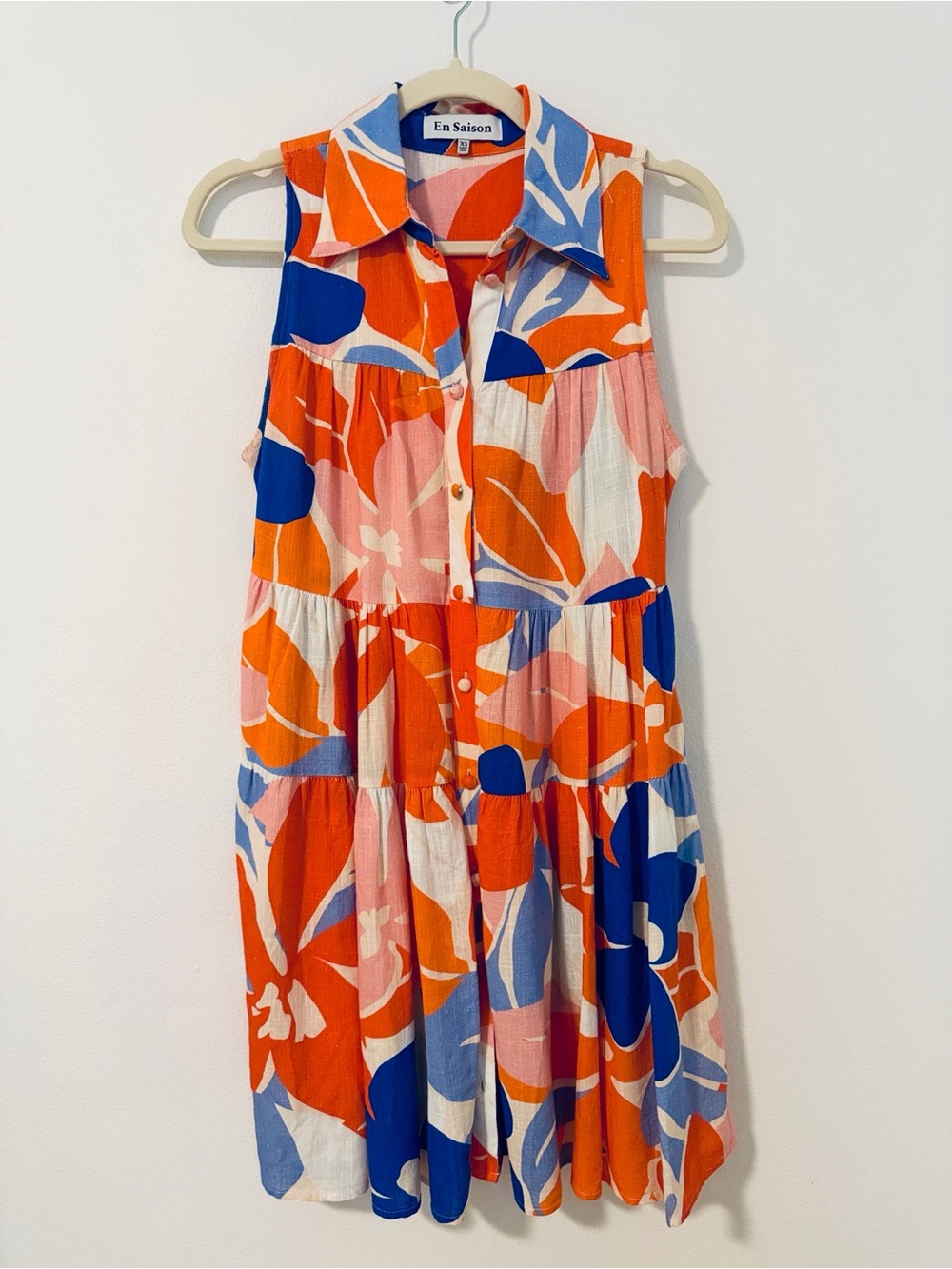 En Saison Floral Tiered Dress
